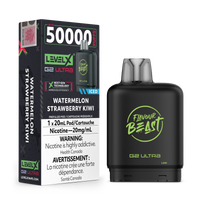 Flavour Beast Level X G2 Ultra 50K Disposable Pod - Original Series - Watermelon Strawberry Kiwi Iced