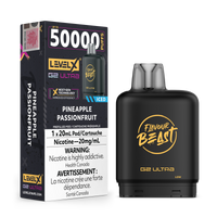 Flavour Beast Level X G2 Ultra 50K Disposable Pod - Original Series - Pineapple Passionfruit Iced