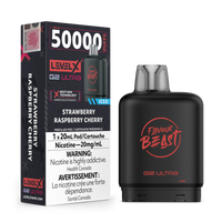 Flavour Beast Level X G2 Ultra 50K Disposable Pod - Original Series - Strawberry Raspberry Cherry Iced