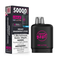Flavour Beast Level X G2 Ultra 50K Disposable Pod - Original Series - Dreamy Dragonfruit Lychee Iced