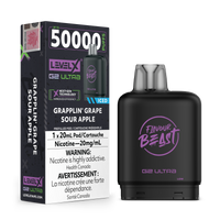 Flavour Beast Level X G2 Ultra 50K Disposable Pod - Original Series - Grapplin Grape Sour Apple Iced