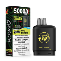 Flavour Beast Level X G2 Ultra 50K Disposable Pod - Chuggin' Series - Apple Canada D Iced