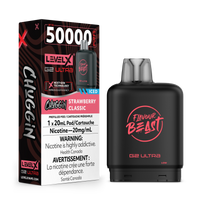 Flavour Beast Level X G2 Ultra 50K Disposable Pod - Chuggin' Series - Strawberry Classic Iced