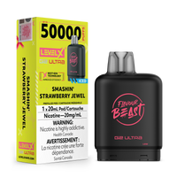 Flavour Beast Level X G2 Ultra 50K Disposable Pod - Original Series - Smashin' Strawberry Jewel Iced
