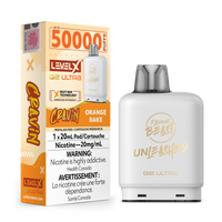 Flavour Beast Level X G2 Ultra Unleashed 50K Disposable Pod - Unleashed Cravin' - Orange Bake