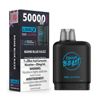 Flavour Beast Level X G2 Ultra 50K Disposable Pod - Original Series - Bomb Blue Razz