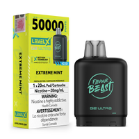 Flavour Beast Level X G2 Ultra 50K Disposable Pod - Original Series - Extreme Mint Iced