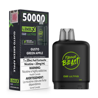 Flavour Beast Level X G2 Ultra 50K Disposable Pod - Original Series - Gusto Green Apple