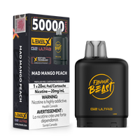 Flavour Beast Level X G2 Ultra 50K Disposable Pod - Original Series - Mad Mango Peach