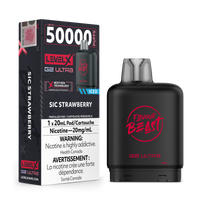 Flavour Beast Level X G2 Ultra 50K Disposable Pod - Original Series - Sic Strawberry Iced