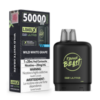 Flavour Beast Level X G2 Ultra 50K Disposable Pod - Original Series - Wild White Grape Iced