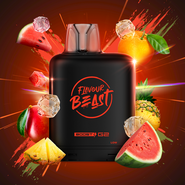 Level X Flavour Beast Boost G2 25K Puff Pre-Filled Pod - Provincial Tax