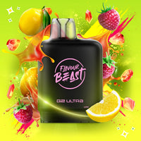 Flavour Beast Level X G2 Ultra 50K Disposable Pod - Sour Gushin' - S.Raspberry Lemon