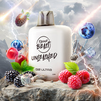 Flavour Beast Level X G2 Ultra 50K Disposable Pod - Unleashed - Epic Berry Swirl Iced - Discontinued