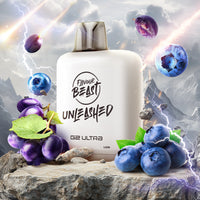 Flavour Beast Level X G2 Ultra 50K Disposable Pod - Unleashed - Epic Grape Berry - Discontinued