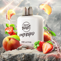 Flavour Beast Level X G2 Ultra 50K Disposable Pod - Unleashed - Epic Strawberry Peach - Discontinued