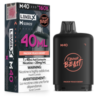 Flavour Beast Level X M Series M40 160k Disposable Pod - Packin Peach Berry