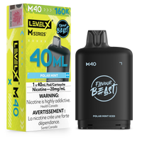 Flavour Beast Level X M Series M40 160k Disposable Pod - Polar Mint Iced