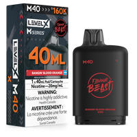 Flavour Beast Level X M Series - 40ml 160k Disposable Pod - Bangin Blood Orange