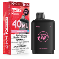 Flavour Beast Level X M Series - 40ml 160k Disposable Pod - Pink Bomb