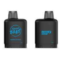 Flavour Beast Level X G2 Ultra 50K Disposable Pod - 10mg - Bomb Blue Razz