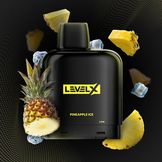 Buy pineapple-ice Level X Essential 7000 Puff Pre-Filled Pod- by Flavour Beast - 15 FLAVOURS