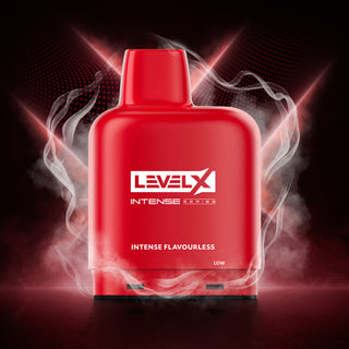Buy intense-flavourless Level X Intense Series 7000 Puff Pre-Filled Pod- by Level X - 10 FLAVOURS