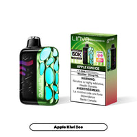 Linvo Rave Pro 60k Disposable - Apple Kiwi Ice