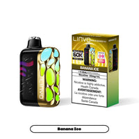 Linvo Rave Pro 60k Disposable - Banana Ice