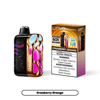 Linvo Rave Pro 60k Disposable - Cranberry Orange