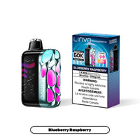Linvo Rave Pro 60k Disposable - Blueberry Raspberry