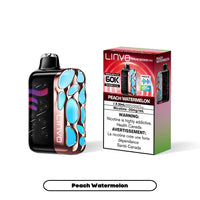 Linvo Rave Pro 60k Disposable - Peach Watermelon