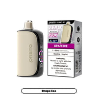 Orbito Lumo-AI 120K Disposable - Nicotine Free - Grape Ice