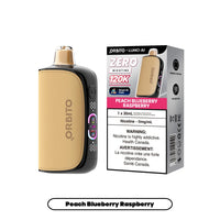 Orbito Lumo-AI 120K Disposable - Nicotine Free - Peach Blueberry Raspberry