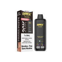 Ripper Sleek 20K Disposable - Nicotine Free - Poppin' Peach Raspberry