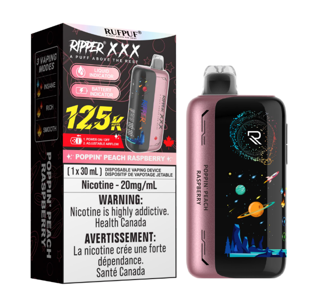Ripper XXX 125k Disposable  Twisted Sisters Vape Shop