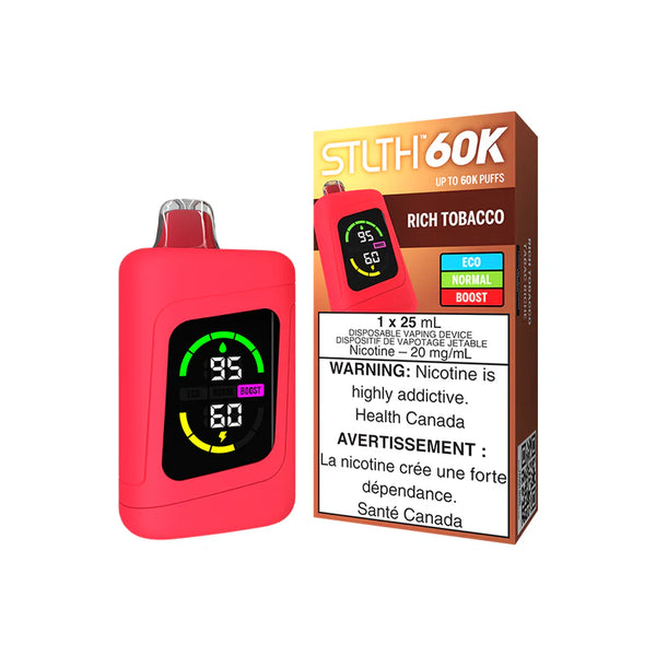 STLTH 60K Disposable - 20 Flavors