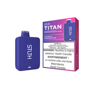 Buy quad-berry-ice STLTH TITAN DISPOSABLE - 15 FLAVOURS