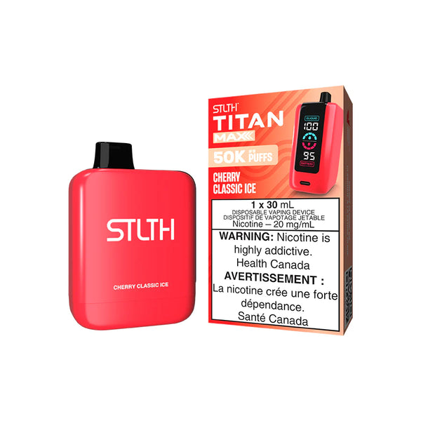 STLTH TITAN MAX DISPOSABLE - 20 FLAVOURS - Provincial Tax