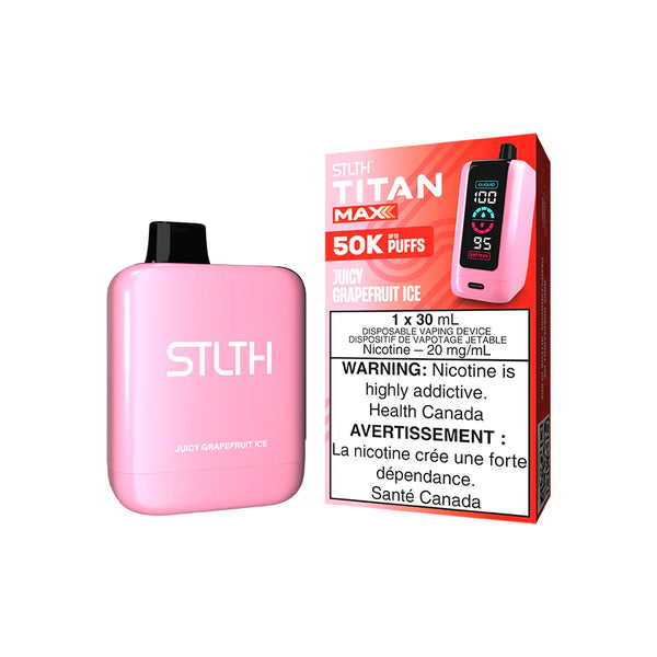 STLTH TITAN MAX DISPOSABLE - 20 FLAVOURS - Provincial Tax