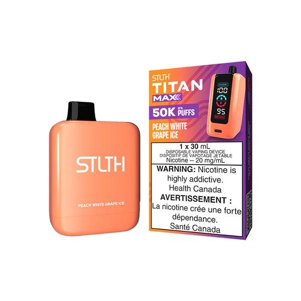 STLTH TITAN MAX DISPOSABLE - 20 FLAVOURS - Provincial Tax