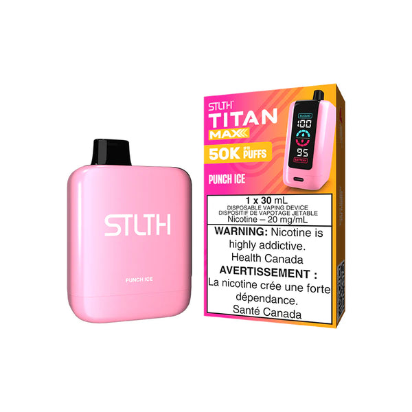 STLTH TITAN MAX DISPOSABLE - 20 FLAVOURS - Provincial Tax