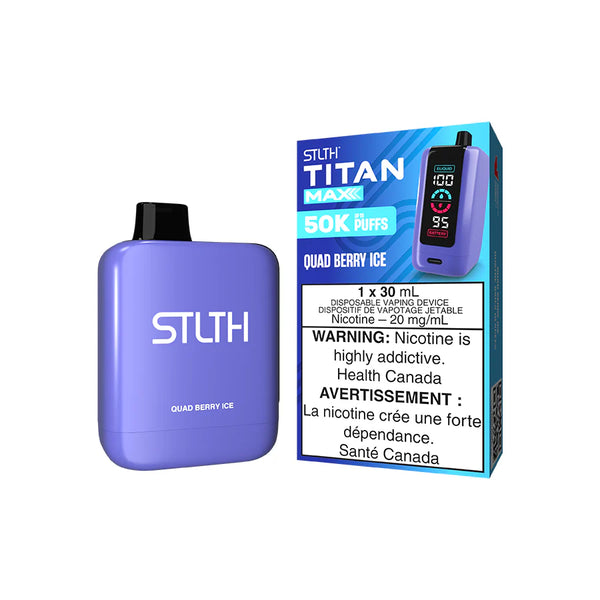 STLTH TITAN MAX DISPOSABLE - 20 FLAVOURS - Provincial Tax