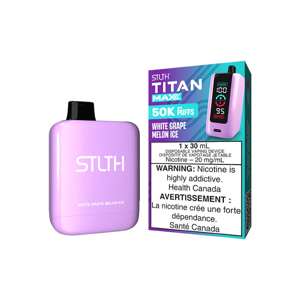 STLTH TITAN MAX DISPOSABLE - 20 FLAVOURS - Provincial Tax