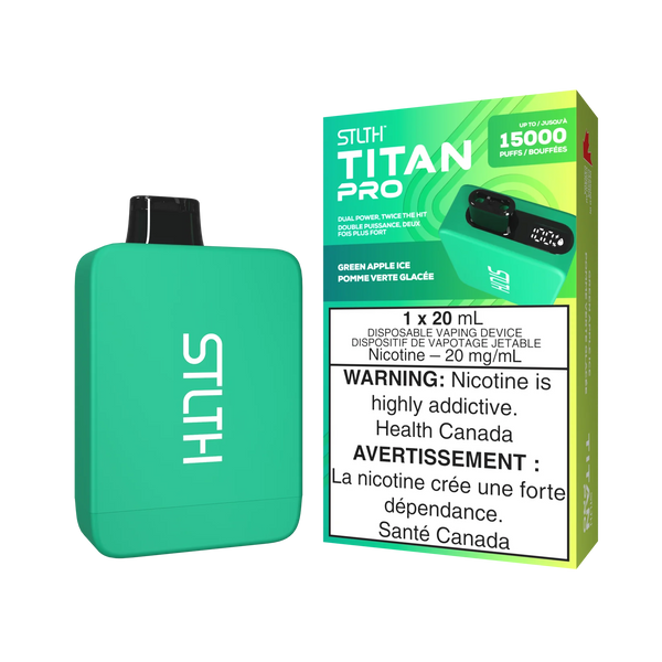 STLTH TITAN PRO DISPOSABLE - 25 FLAVOURS - Provincial Tax