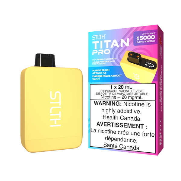 STLTH TITAN PRO DISPOSABLE - 25 FLAVOURS - Provincial Tax