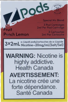 Z PODS Fruit Nectar Lemon ( Fruit Punch Lemon ) by Z labs