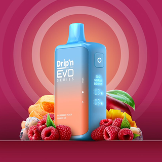 Buy raspberry-peach-mango-ice Drip&#39;n EVO By Envi 28K Puff - 16 Flavours