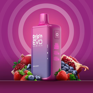 Buy triple-berry Drip&#39;n EVO By Envi 28K Puff - 16 Flavours