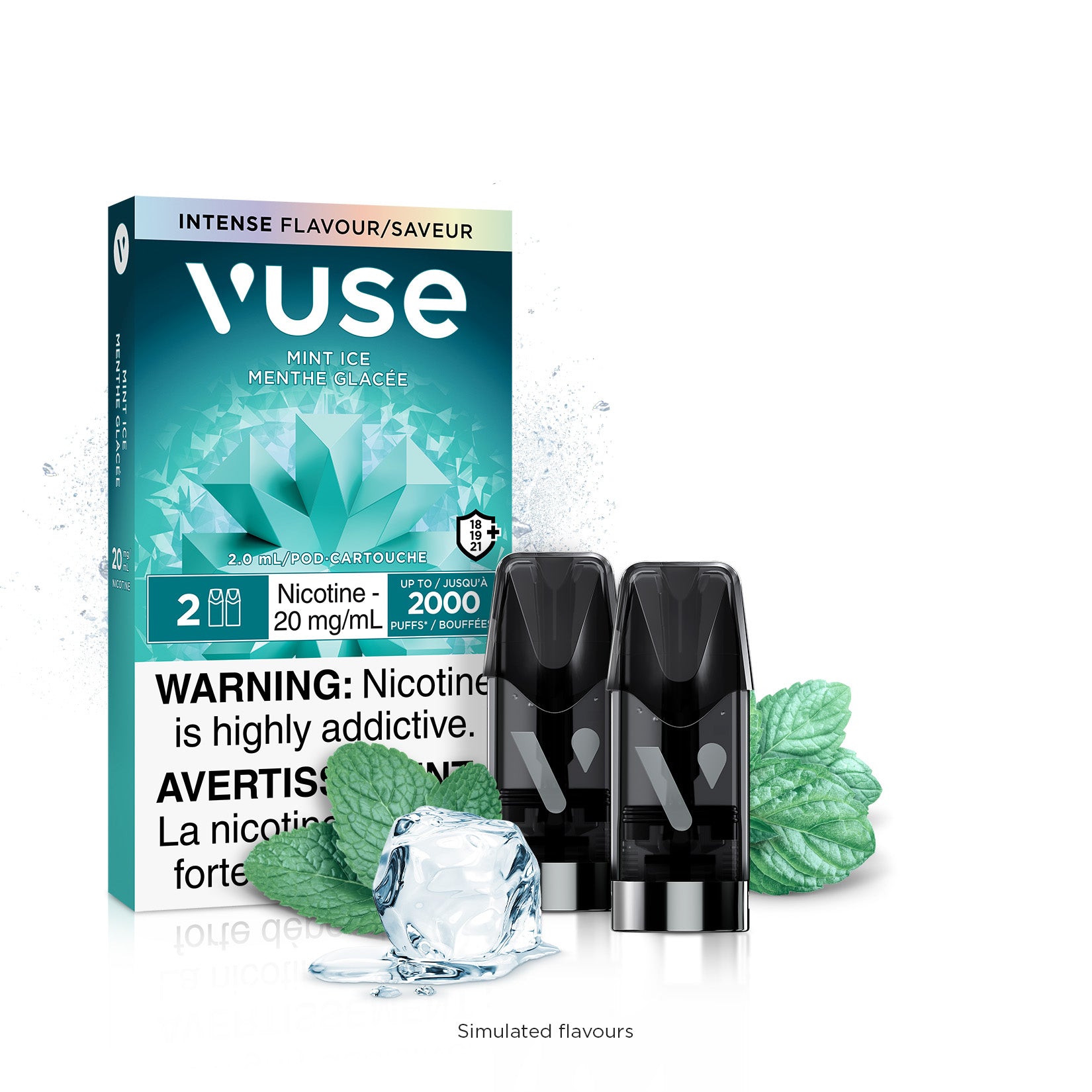 new vuse menthol flavor Mint Ice e cigarette liquid by |TSVapeShop – Twisted Sisters Vape Shop Free shipping Slate JUUL Device Color:GUN METAL